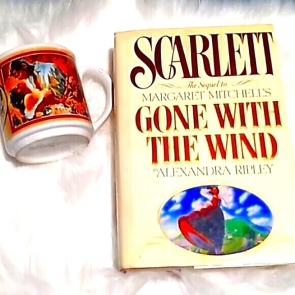 Gone With The Wind vintage bundle book mug - Picture 3 of 13